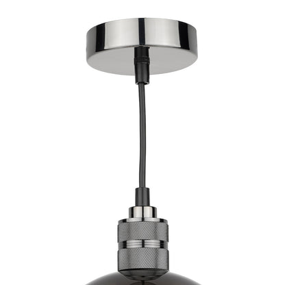Dar Rue Easy Fit Pendant Glass Bronze