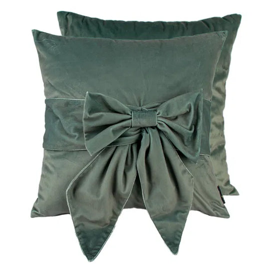 Paul Moneypenny Tiedup Sage Cushion