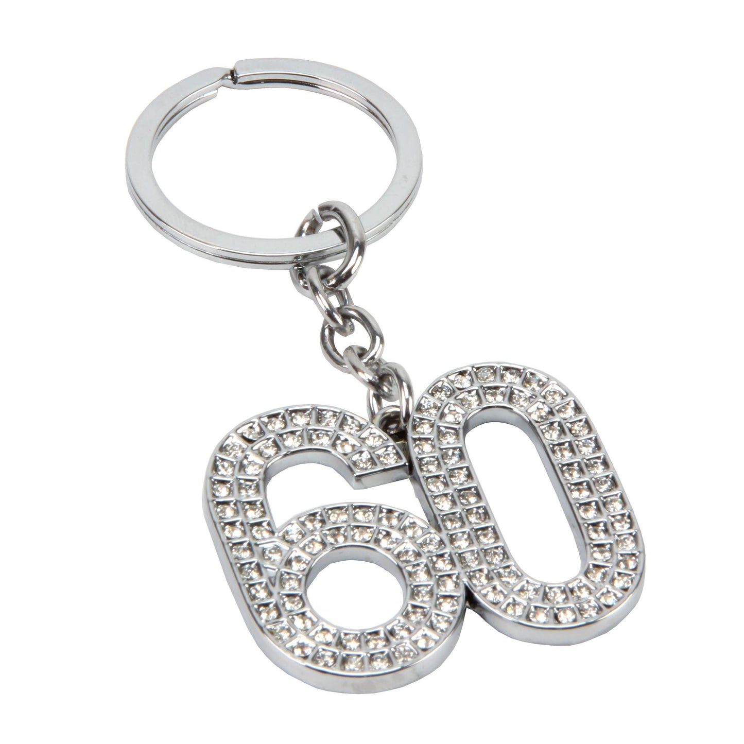 Widdop & Co. Milestones 60th Crystal Keyring