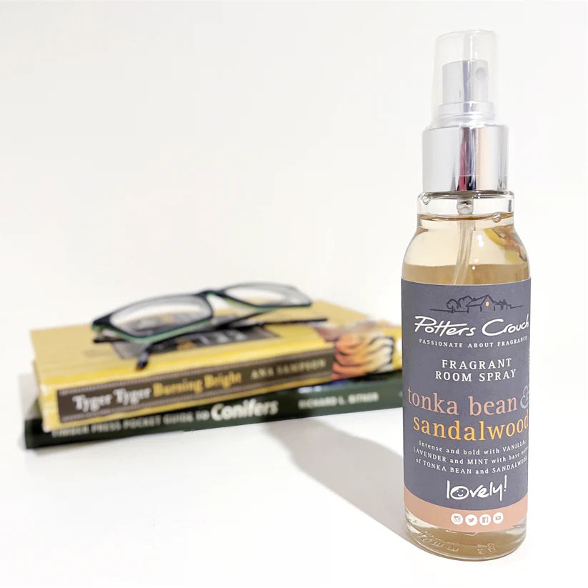 Potters Crouch Tonka Bean & Sandalwood Room Spray