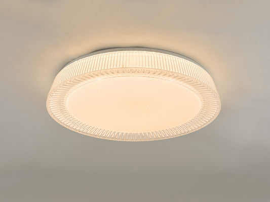 Dar Udell Flush Faceted Acrylic LED