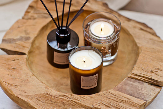 Stoneglow Palo Santo & Amber Soy Wax Scented Candle