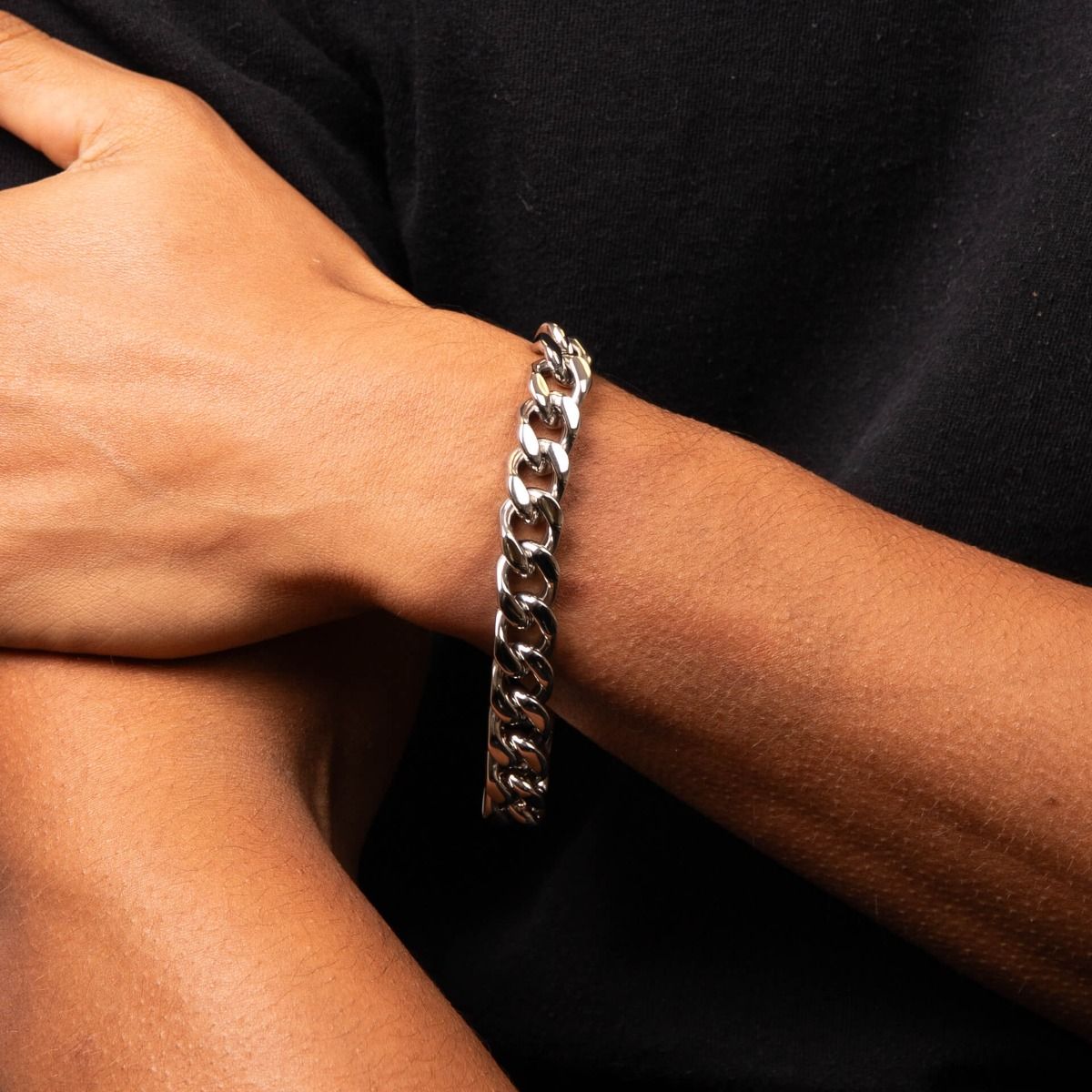Fred Bennett Heavyweight Curb Chain Bracelet