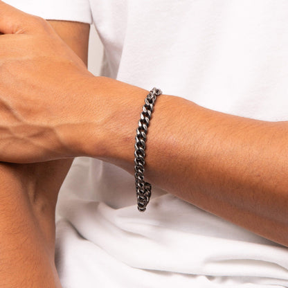 Fred Bennett Antique Plated Stainless Steel Bracelet