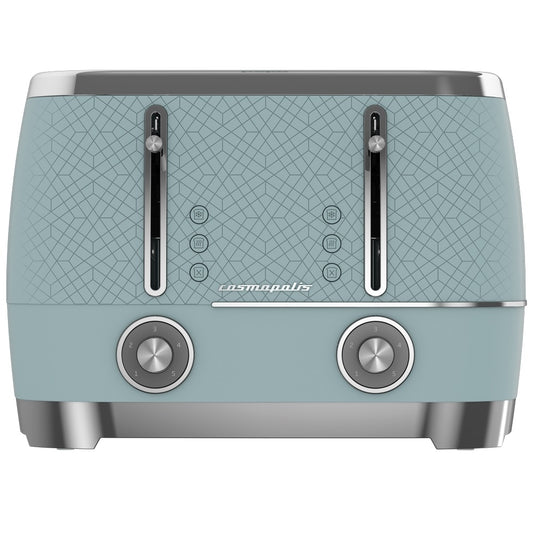Beko Cosmopolis 4 Slot Toaster in Blue