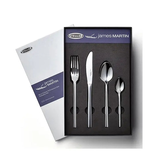 Stellar James Martin 32 Piece Cutlery Set