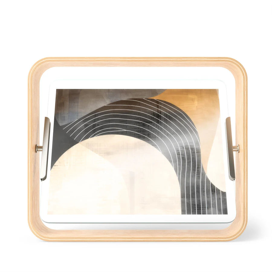 Umbra Bellwood Curved Double Sided Picture Frame in Natural
