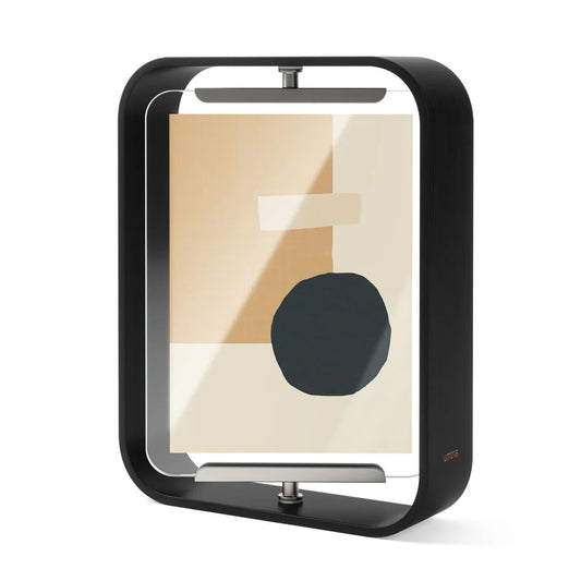 Umbra Bellwood Curved Double Sided Picture Frame in Black
