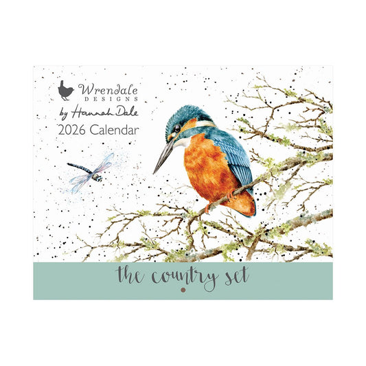 Wrendale Designs 'The Country Set' Landscape Calendar 2026