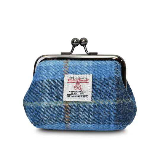 Islander Blue Tartan Coin Purse