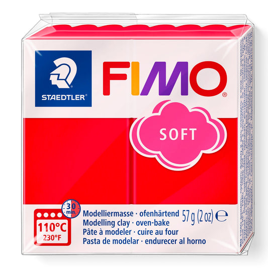 Staedtler FIMO® soft Oven-bake modelling clay in Indian Red