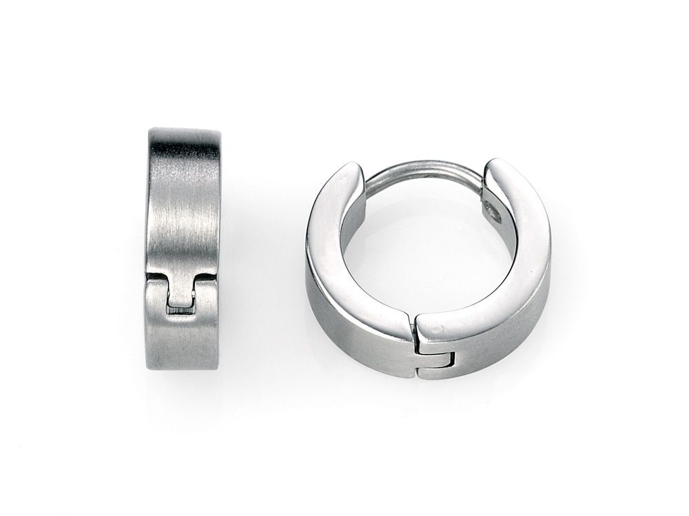 Fred Bennett Textured Huggie Hoop Earrings