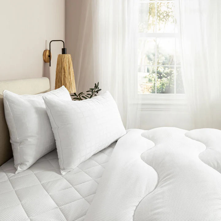 The Fine Bedding Company Breathe® Cotton-Covered Pillow