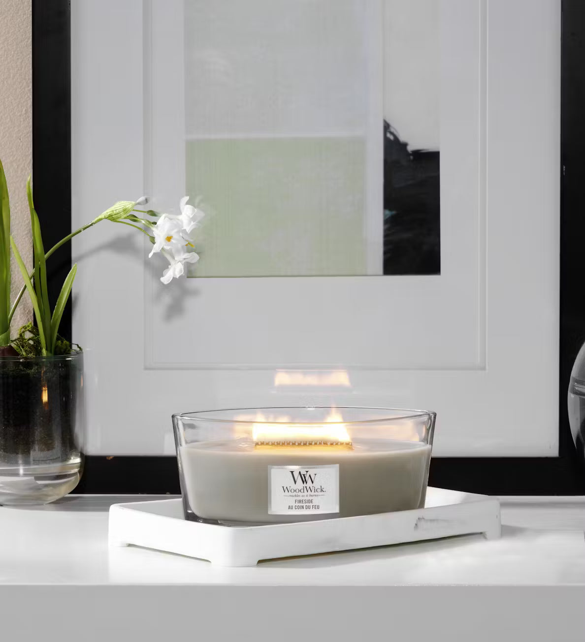 WoodWick Fireside Candle