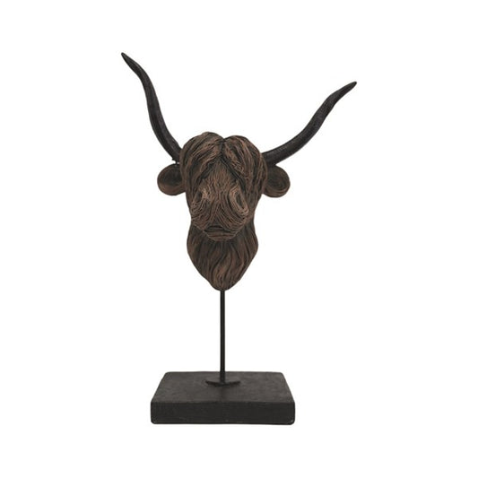Straits Highland Cow Figurine 36.5cm