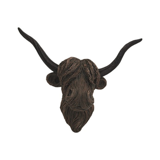 Straits Highland Cow Wall Décor 32.5cm