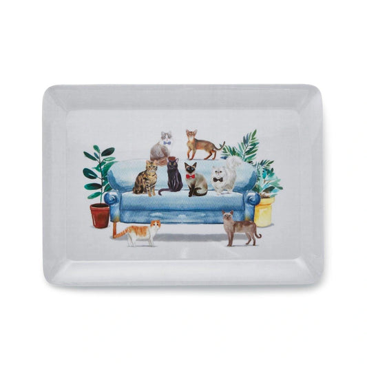Cooksmart Curious Cats Large Tray
