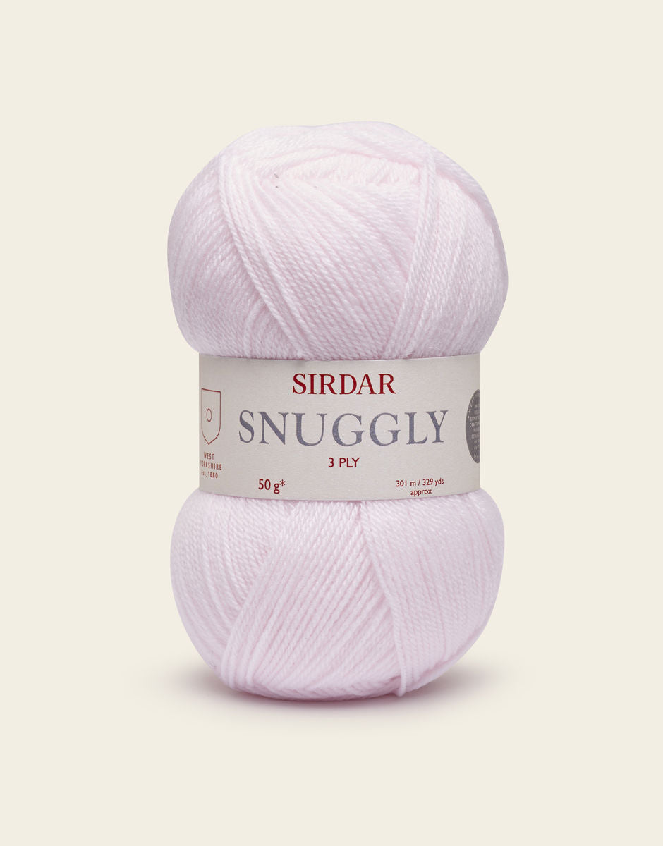 Sirdar Snuggly 3ply 50g in Pearly Pink