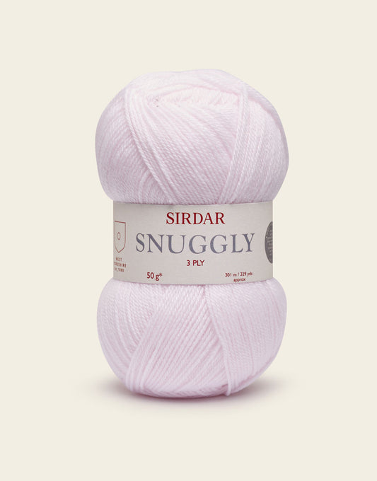 Sirdar Snuggly 3ply 50g in Pearly Pink