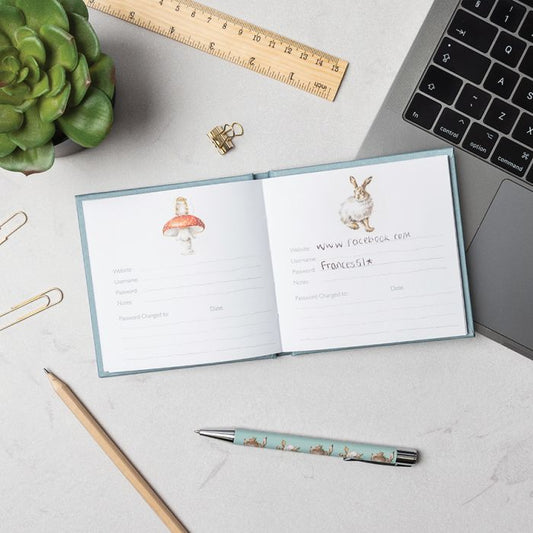 Wrendale Designs 'Snug as a Cub' Fox Password Book