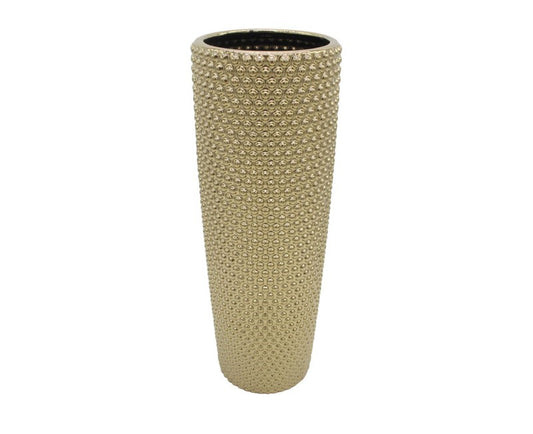 Medium Gold Bubble Design Vase