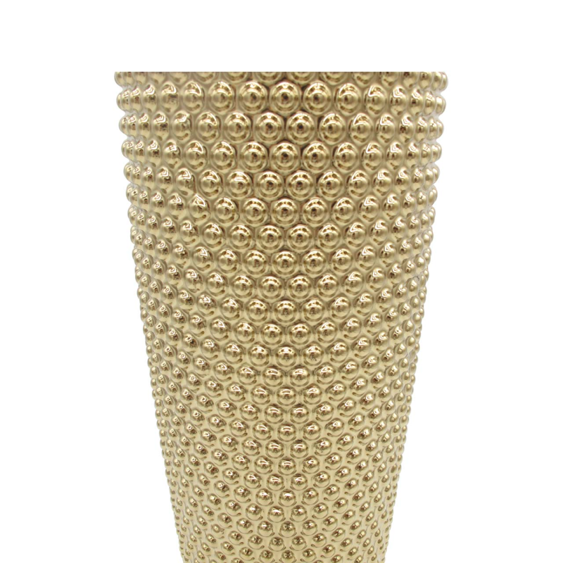 Medium Gold Bubble Design Vase