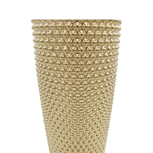 Medium Gold Bubble Design Vase