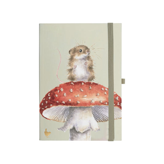 Wrendale Designs 'He's a Fun-Gi' Mouse Signature Stationery Notebook