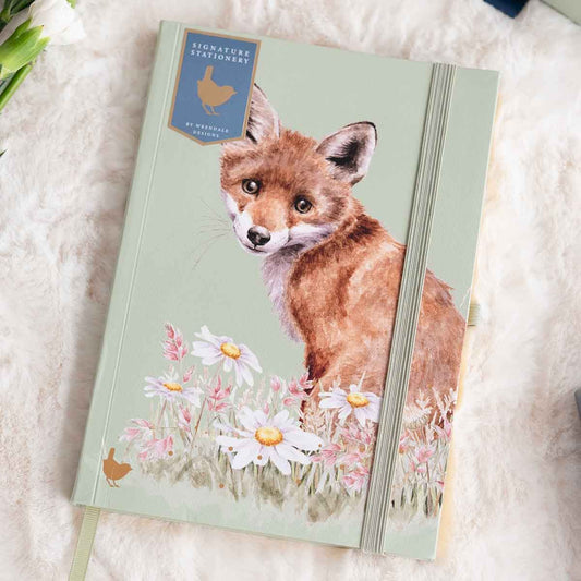 Wrendale Designs 'The Curious Cub' Fox Signature Stationery Notebook