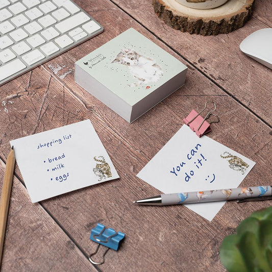 Wrendale Designs 'Ladybird' Cat Sticky Notes