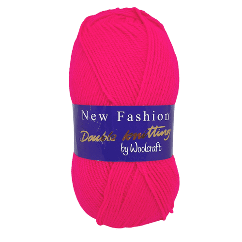 Woolcraft New Fashion Double Knit 100g in Fiesta