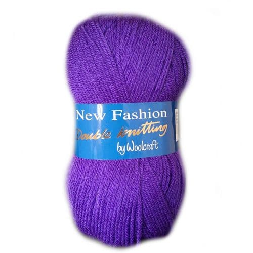 Woolcraft New Fashion Double Knit 100g in Royal